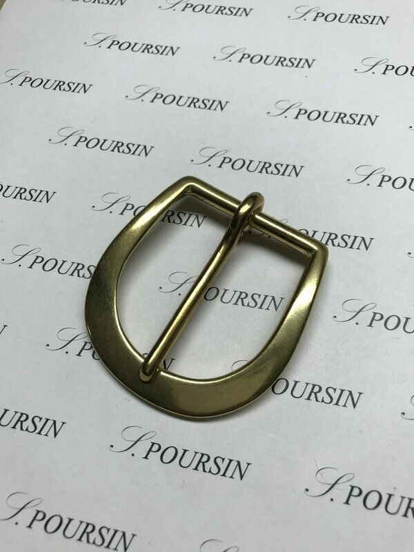 Boucle 251/40 Laiton Poli Bille - lot de 1 pièce