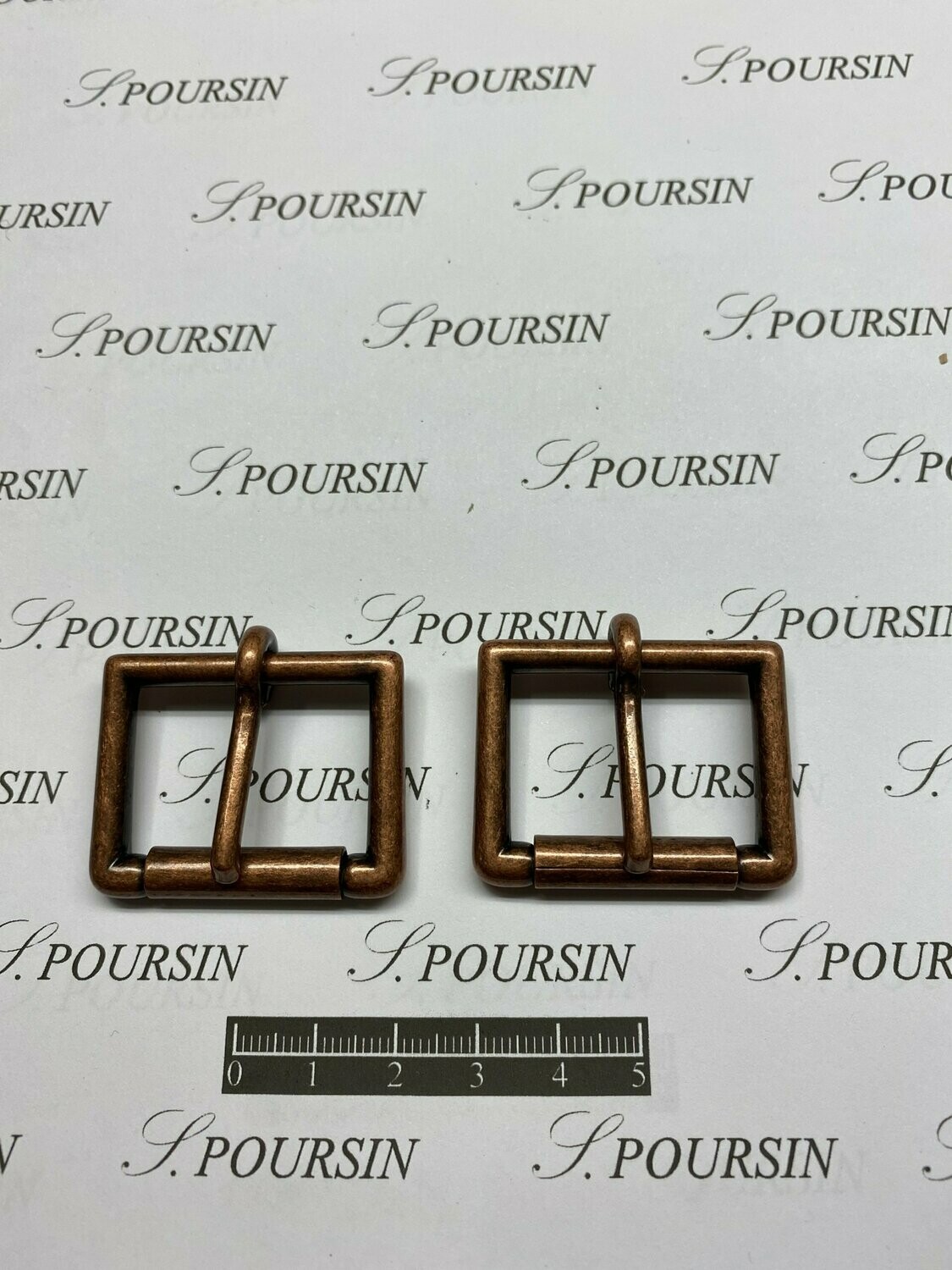 Boucle Anglaise 30mm Laiton Vieux Cuivre Verni - Bonne affaire ! - lot de 2 pièces