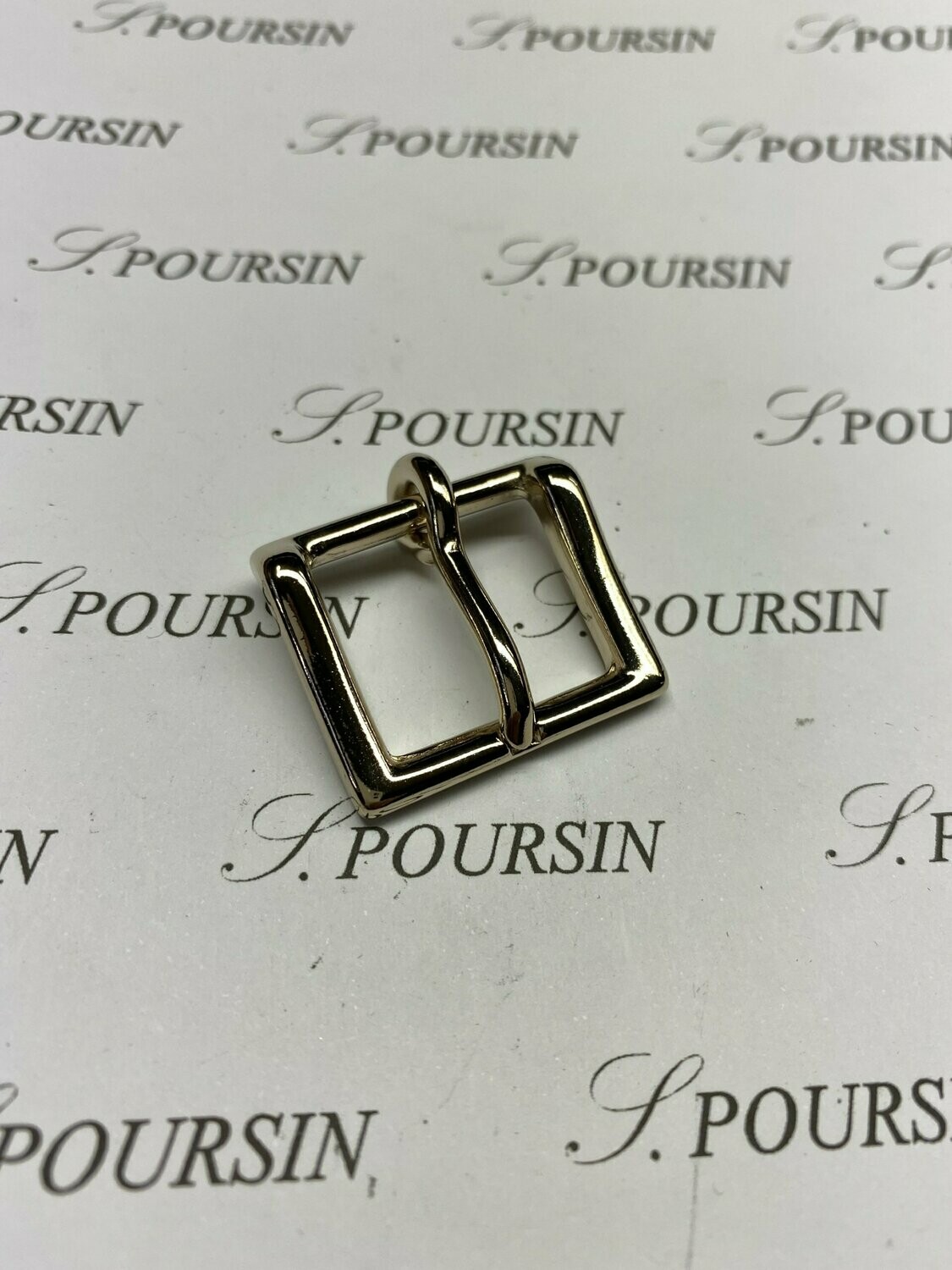 Boucle 627/20 Laiton Poli Bille Doré Or0.5N 0,5µ - lot de 1 pièce