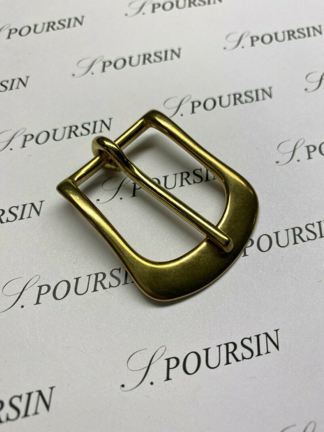 Boucle 27/25 Laiton Poli Bille - Bonne Affaire ! - lot de 2 pièces