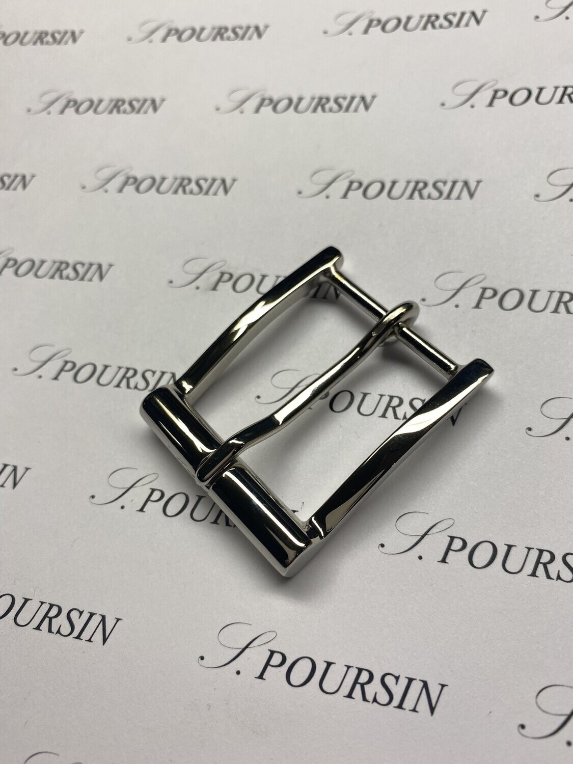 Boucle Simple 248/30 Laiton Poli Main Nickel  -  1 pièce