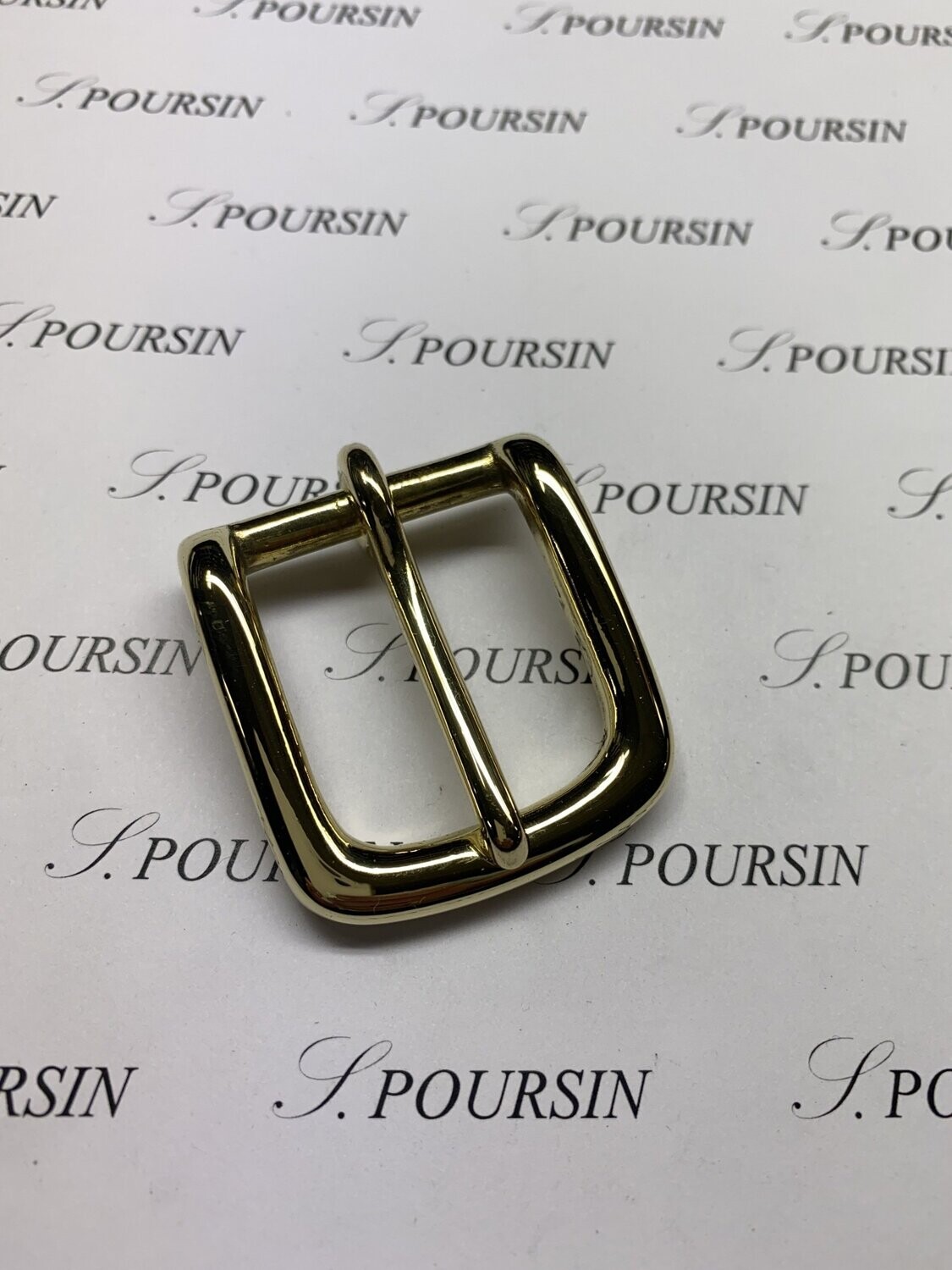 Boucle LYP 30 Laiton Poli Main  - lot de 1 pièce