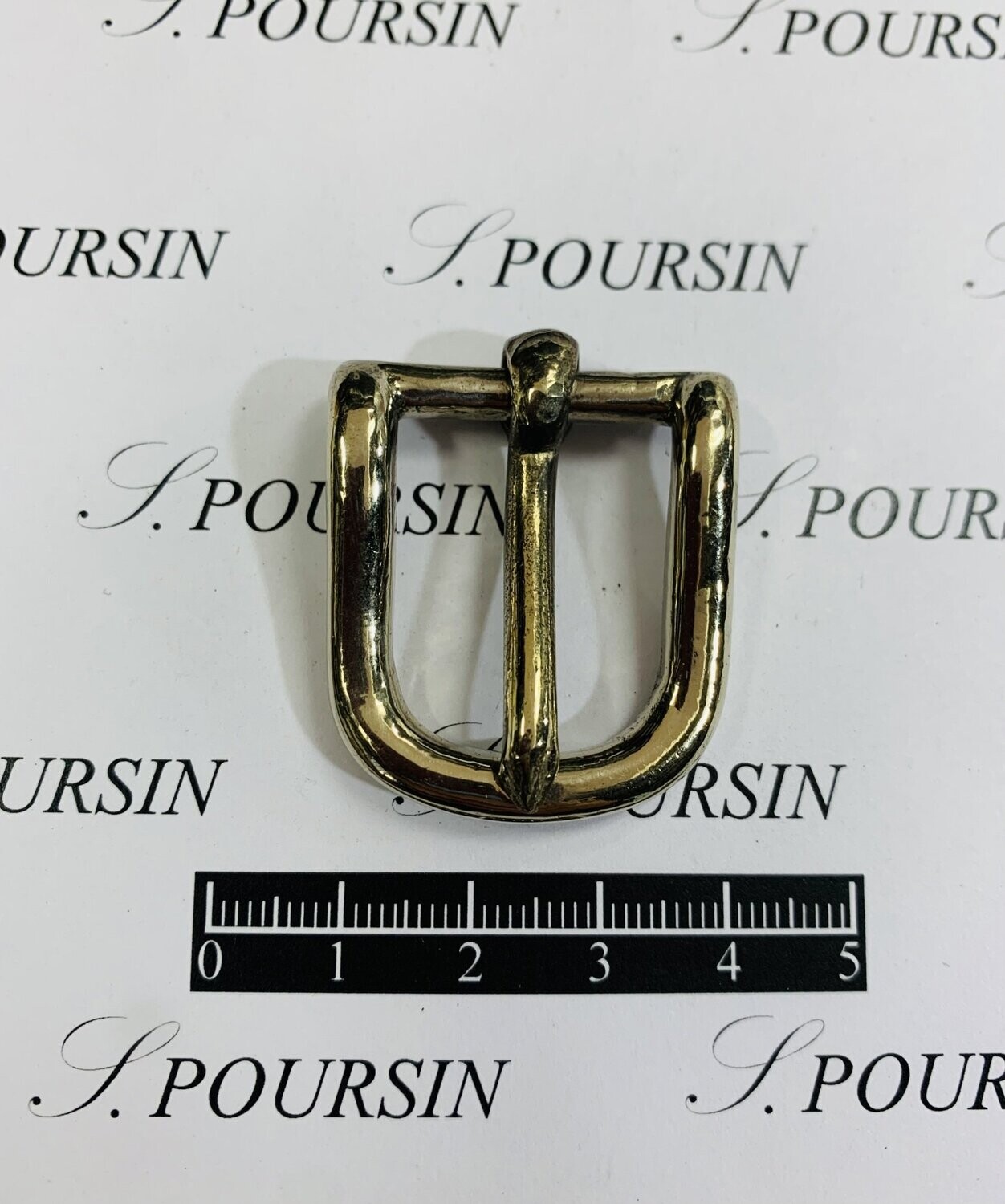 Boucle Sellerie Divers /20 Laiton Nickel - Bonne Affaire! - Vintage - lot de 2 pièces