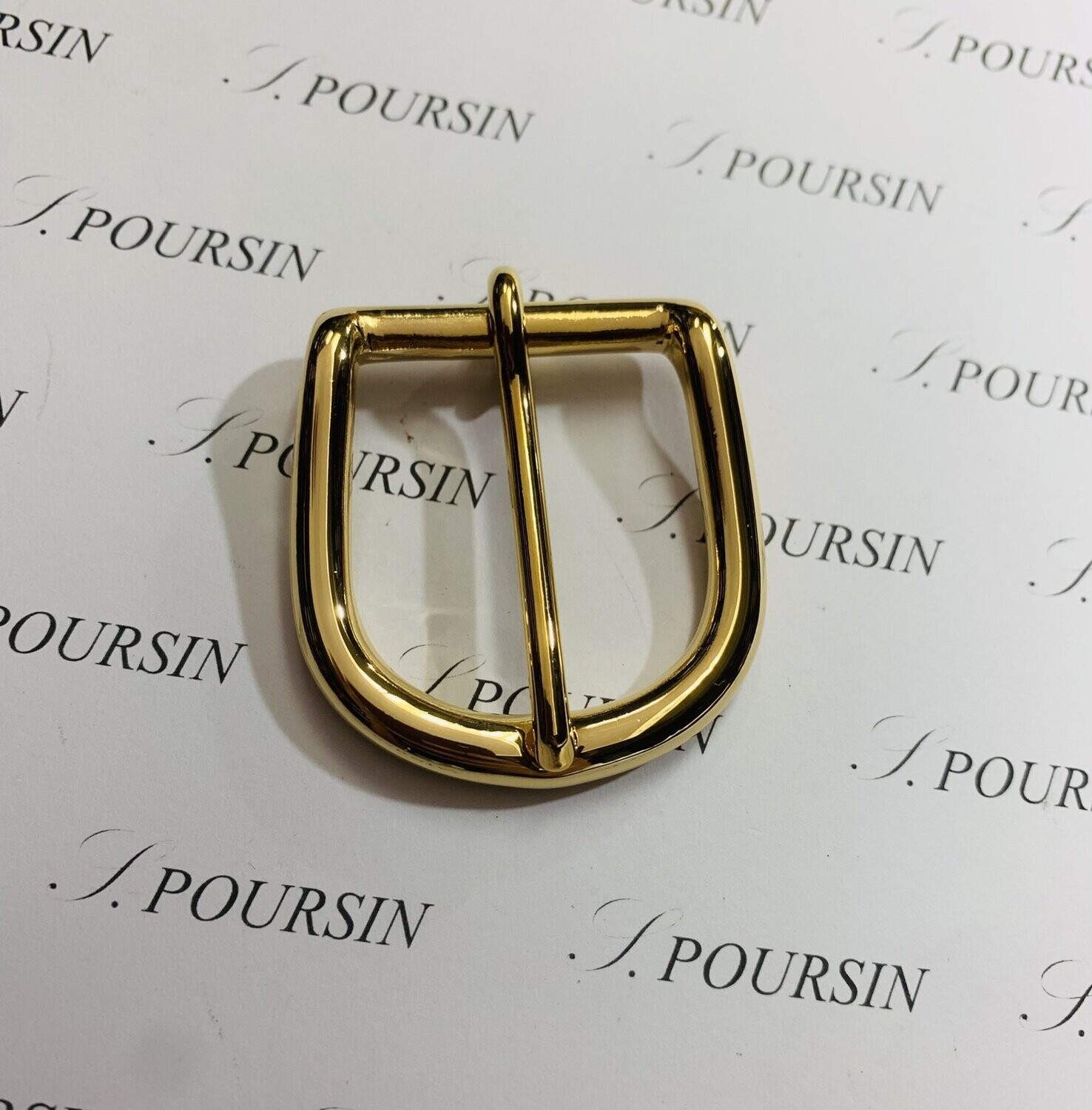 Boucle 253/30 Laiton Poli Main Doré Or2N 0.5µ - 1 pièce