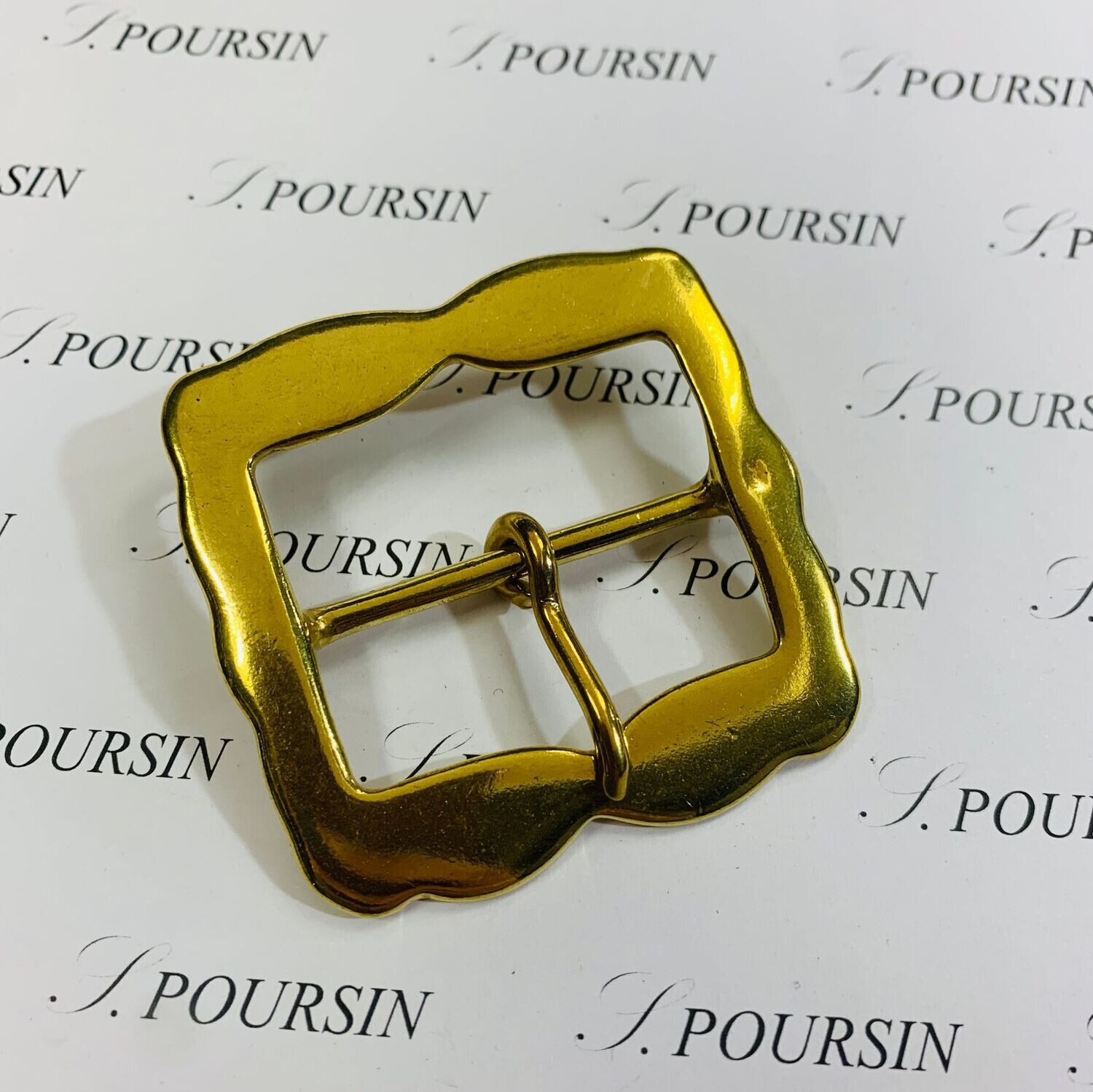 Boucle double 377/40 Laiton Poli Bille - Bonne Affaire! -  1 pièce