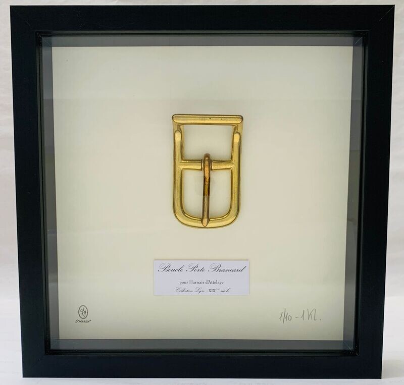 Cadre Cadre "Boucle Porte Brancard - Collection Lyre" - Fonte Laiton Massif
