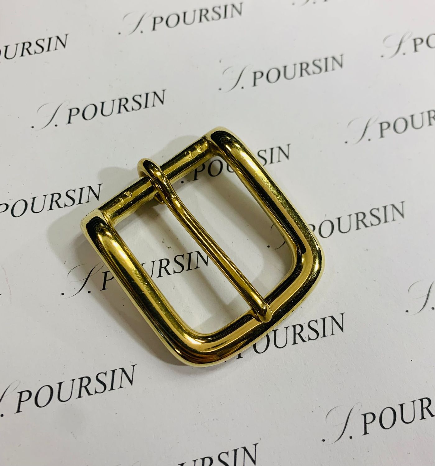 Boucle LYP 27 Laiton Poli Bille - Bonne Affaire! - lot de 1 pièce