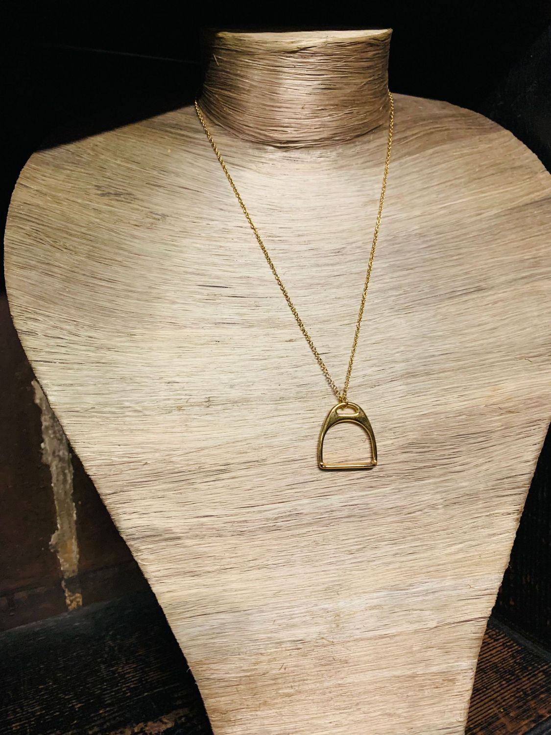 Collier "Etrier" - Doré Free