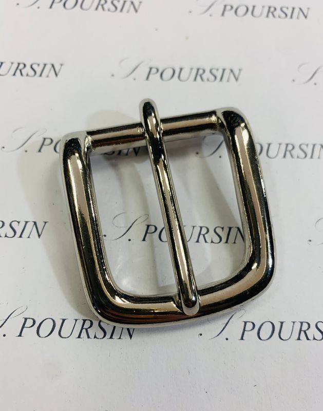 Boucle LYP 30 Laiton Poli Bille Nickel - lot de 1 pièce