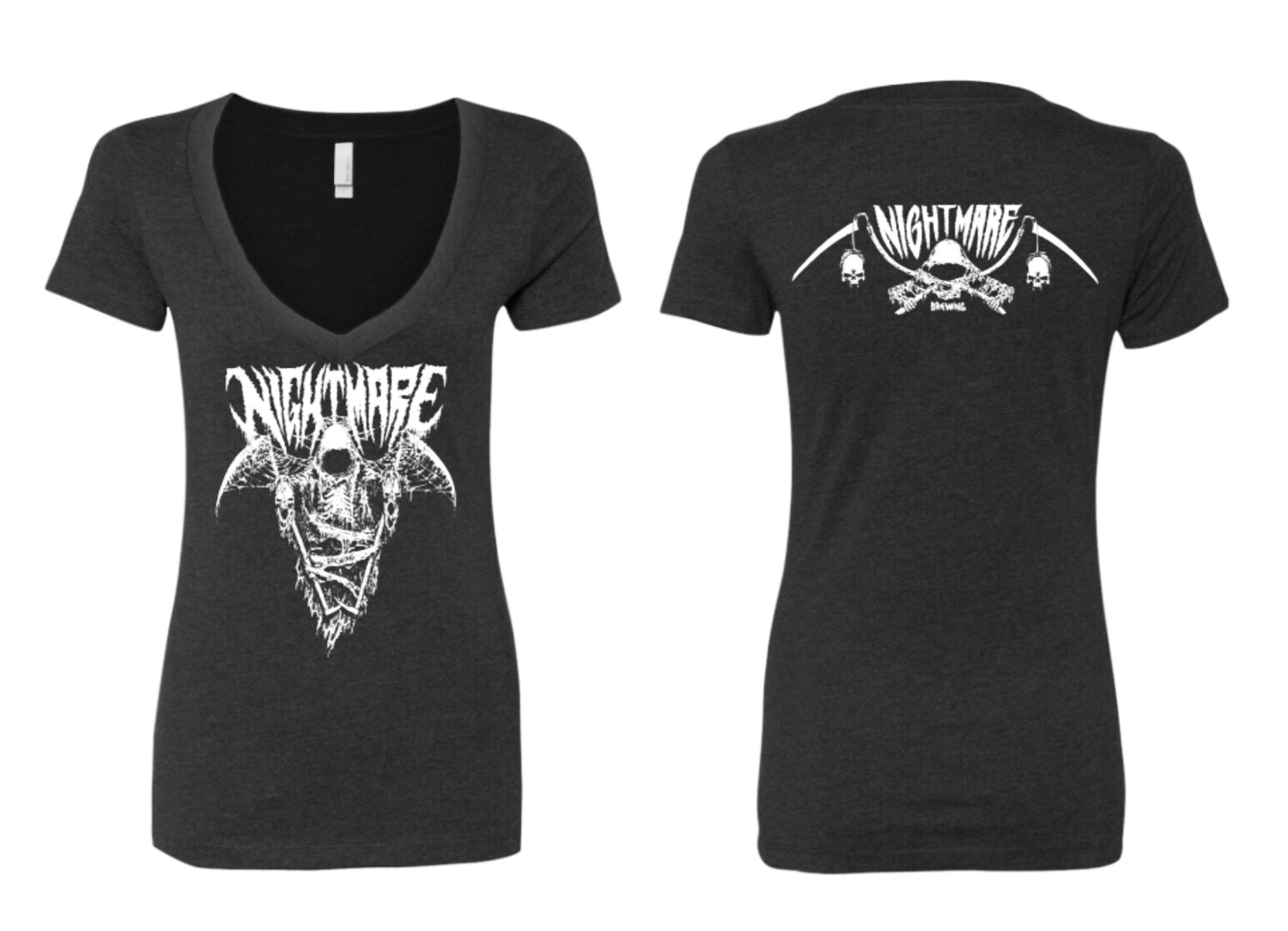 Nightmare Genesis Women's Deep V Neck Nightmare Genesis Women's Deep V Neck