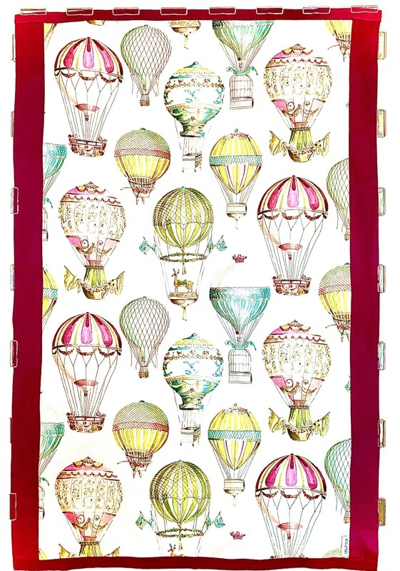 Decke Heißluftballon