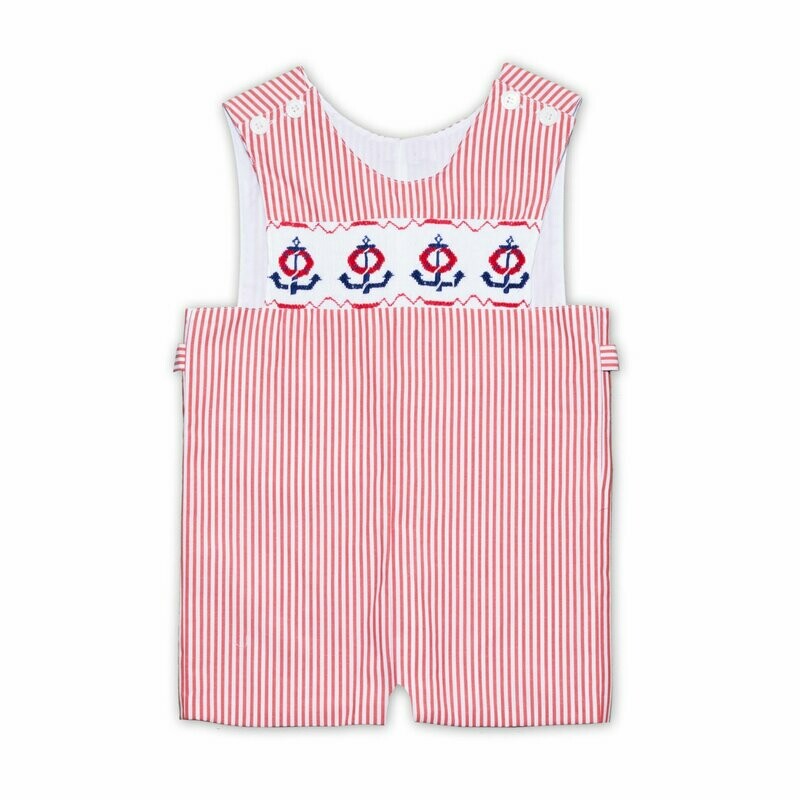 Roter Overall Anker