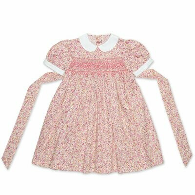 Pinkes Kleid Smock