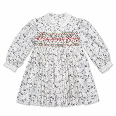 Kleid Creme Schleifen