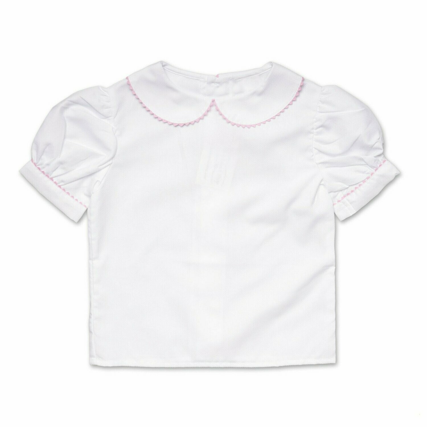 Bluse Rosa Kurzarm