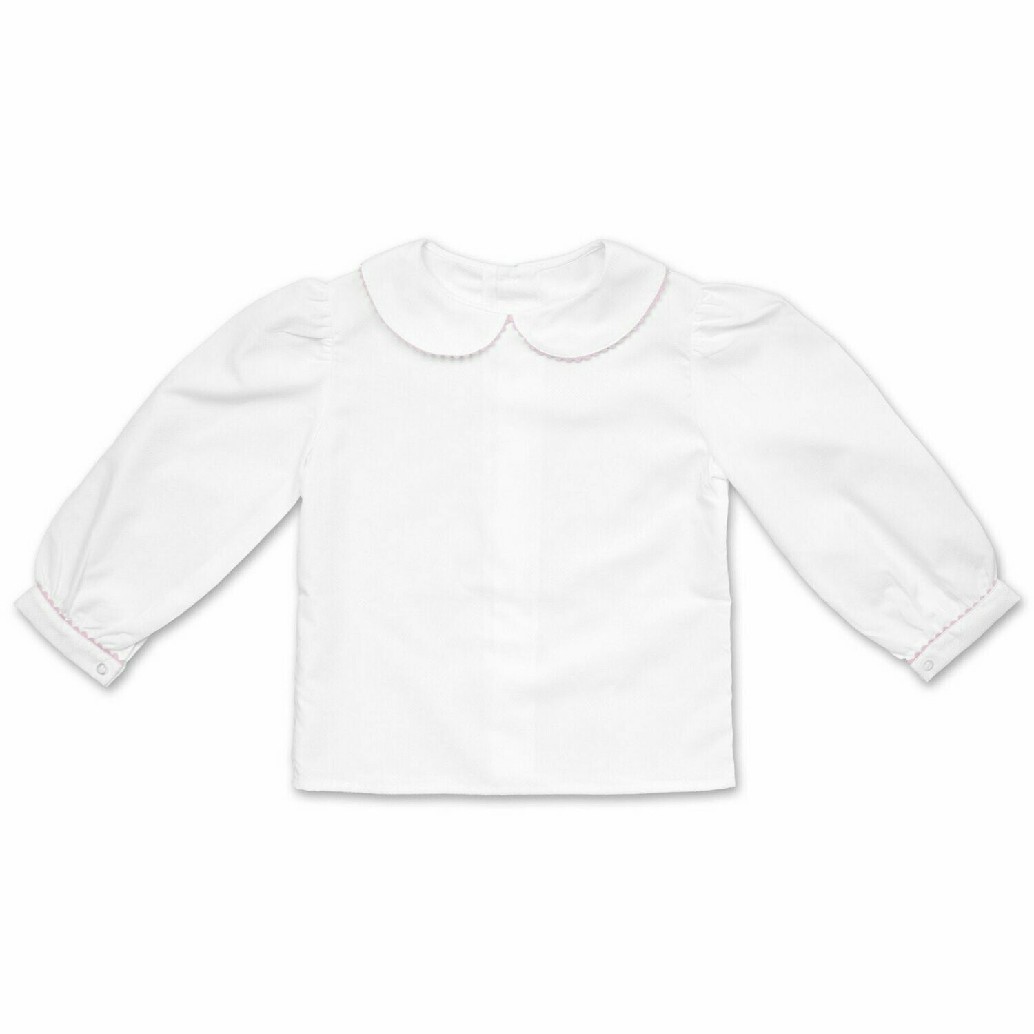 Bluse Rosa Langarm