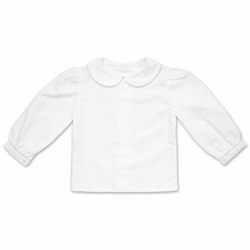 Bluse Rosa Langarm