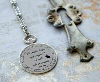 Collana Alice  - Orologio - Per quanto tempo Mad Tea AWC035
