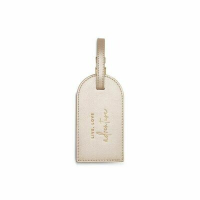 Etichetta bagaglio tag champagne - Katie Loxton 695