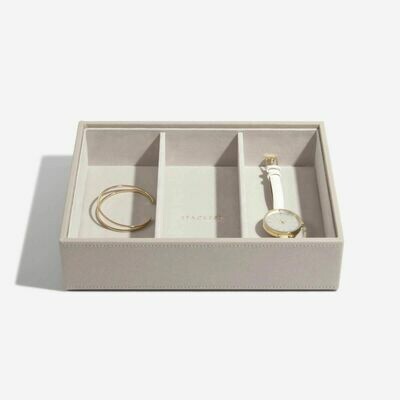 Vassoio Alto Deep Classic Taupe Stackers art. 73751