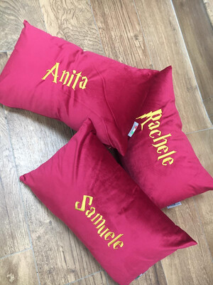 Cuscino personalizzato in nome  Harry Potter style