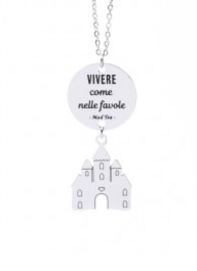 Collana Mad Tea  &quot;Vivere come nelle favole&quot; CNFC001