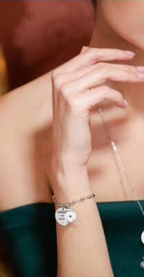 Bracciale Mad Tea "Sorridere come nelle favole" CNFB004