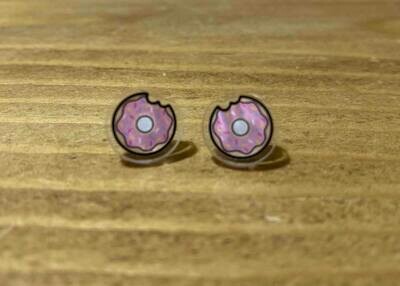 Coppia orecchini Donuts ciambella