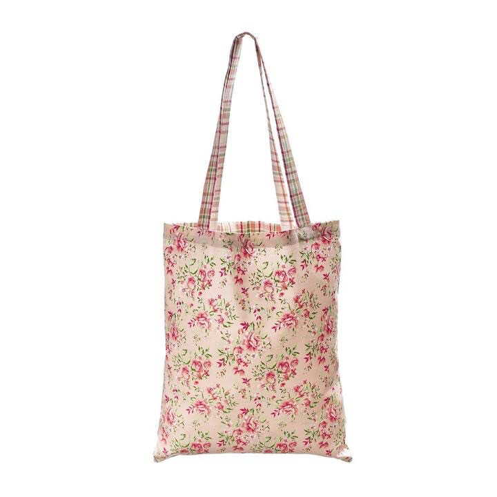 Borsa shopper fiorata