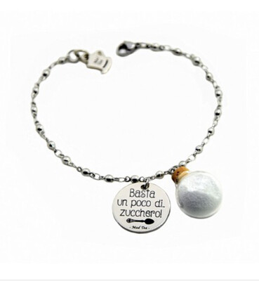 Bracciale Mad Tea  "Basta un poco di zucchero" MAPB003