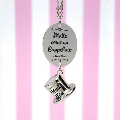 Collana Alice - Matto come un cappellaio Mad Tea AWC040