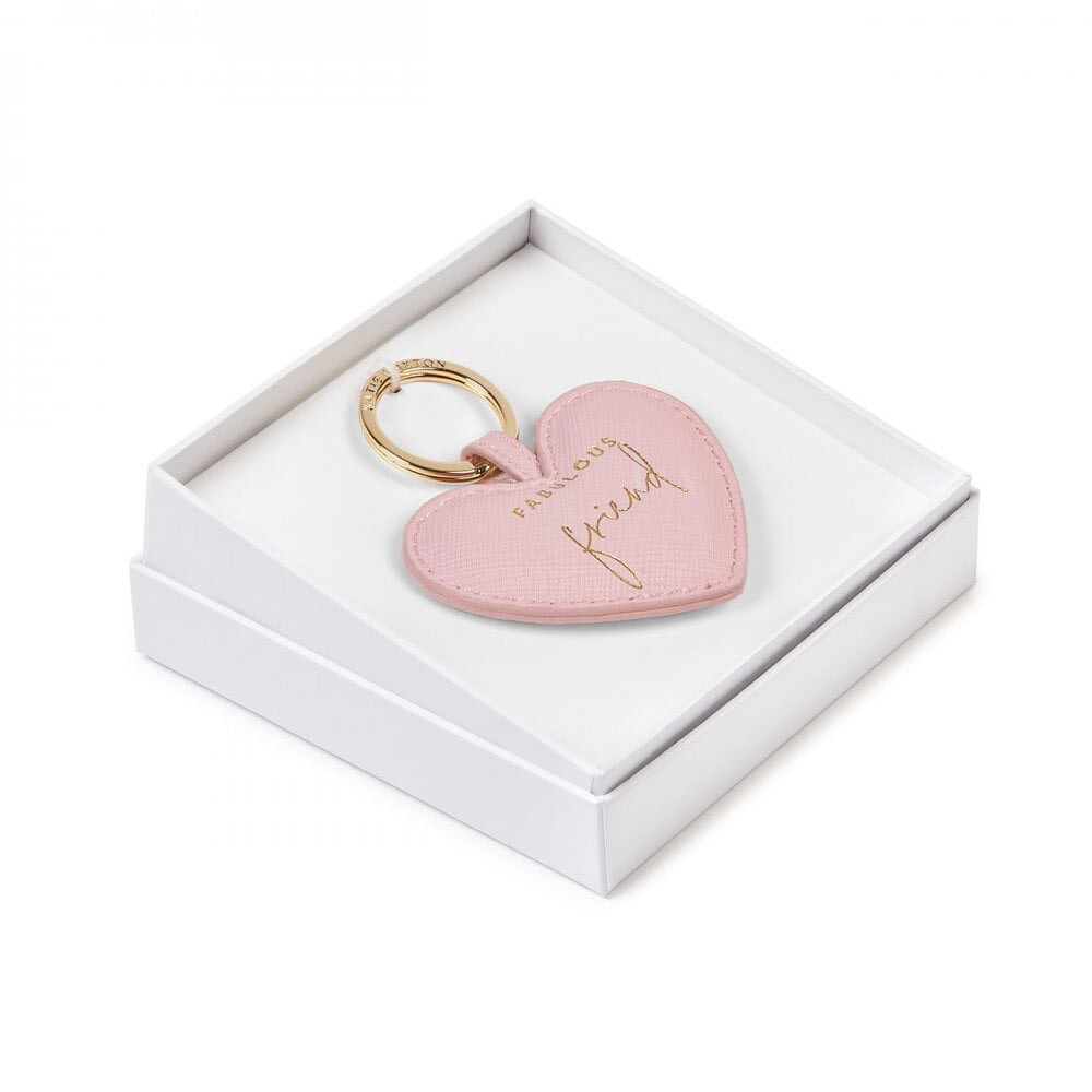 Portachiavi cuore rosa Fabulous friend 1652 Katie Loxton
