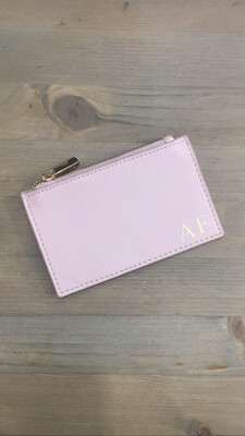 Portatessere e portamonete personalizzato rosa collezione Elite