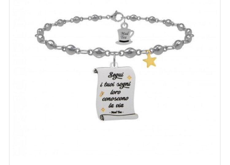Bracciale wanderlust  La via dei sogni Mad Tea WVAB008