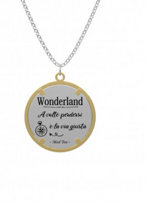 Collana wanderlust Wonderland Mad Tea WVAC006
