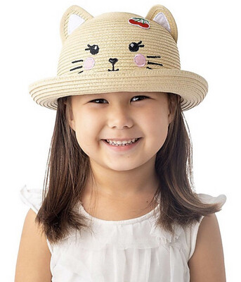 Cappello di paglia Gattina FlapJackKids 4-6 anni