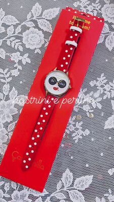 Orologio Camomilla be chic pois rosso 55270
