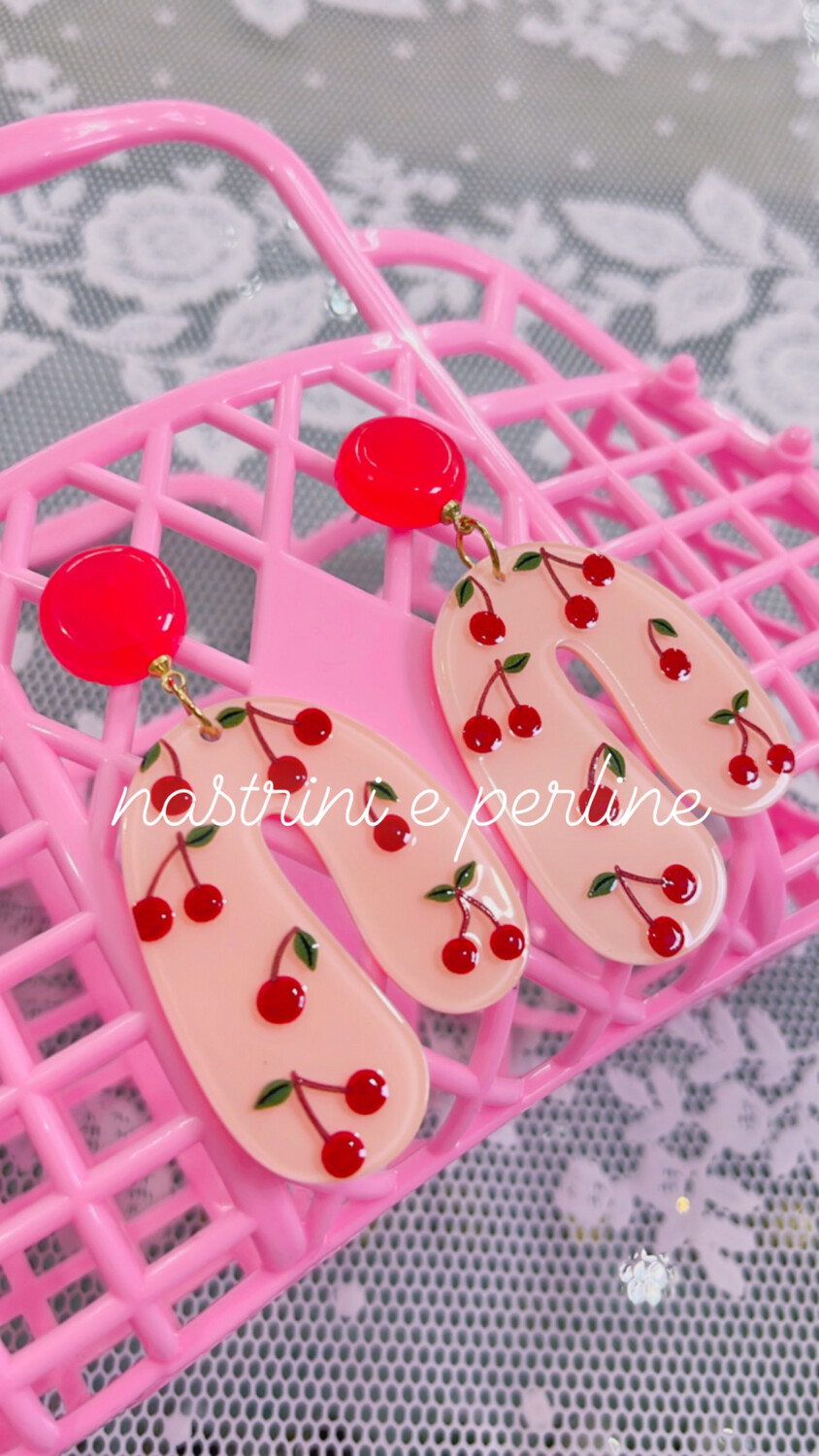 Coppia orecchini Summertime Cherry