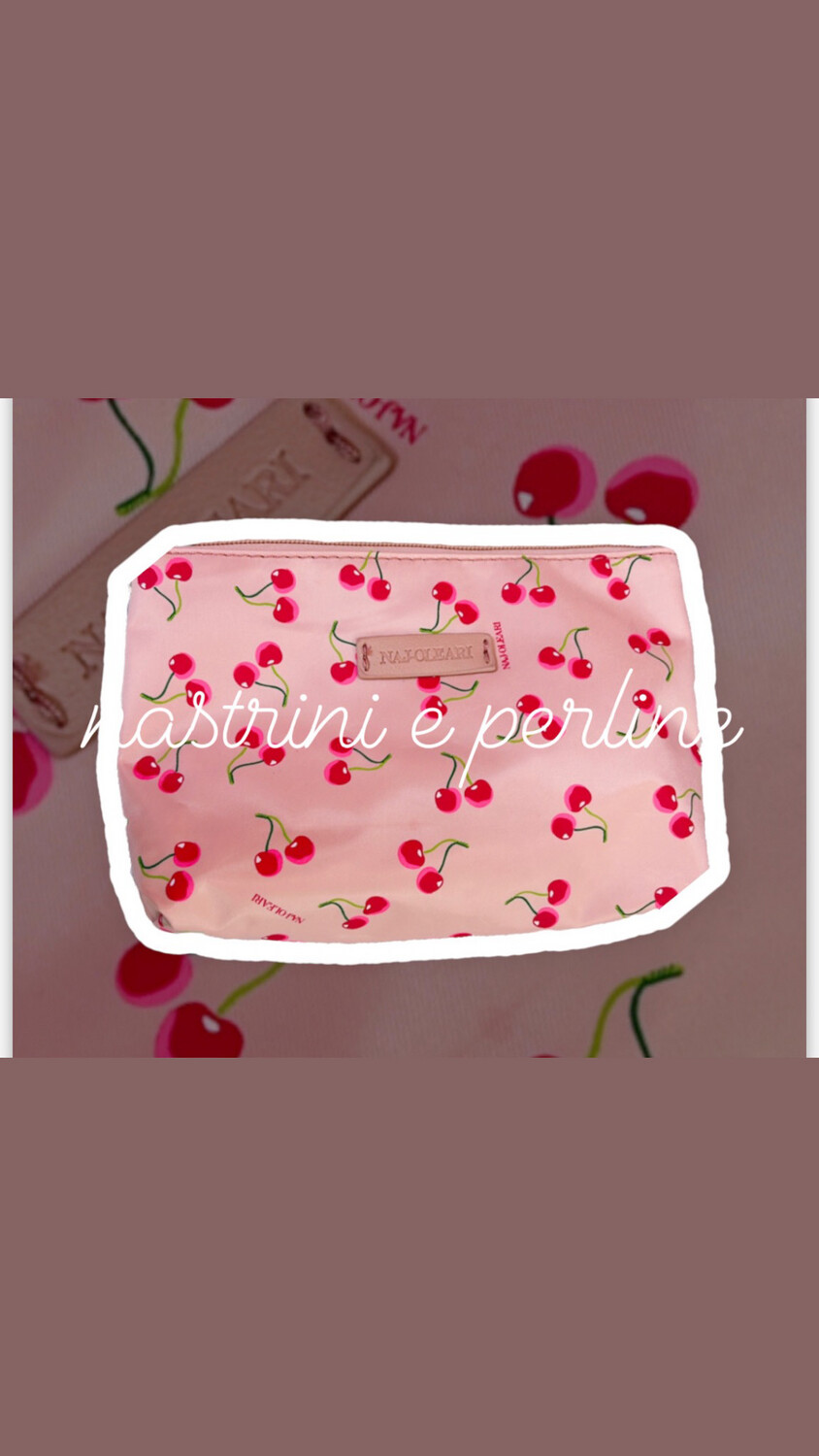 Beauty medio Naj-Oleari Cherry rosa