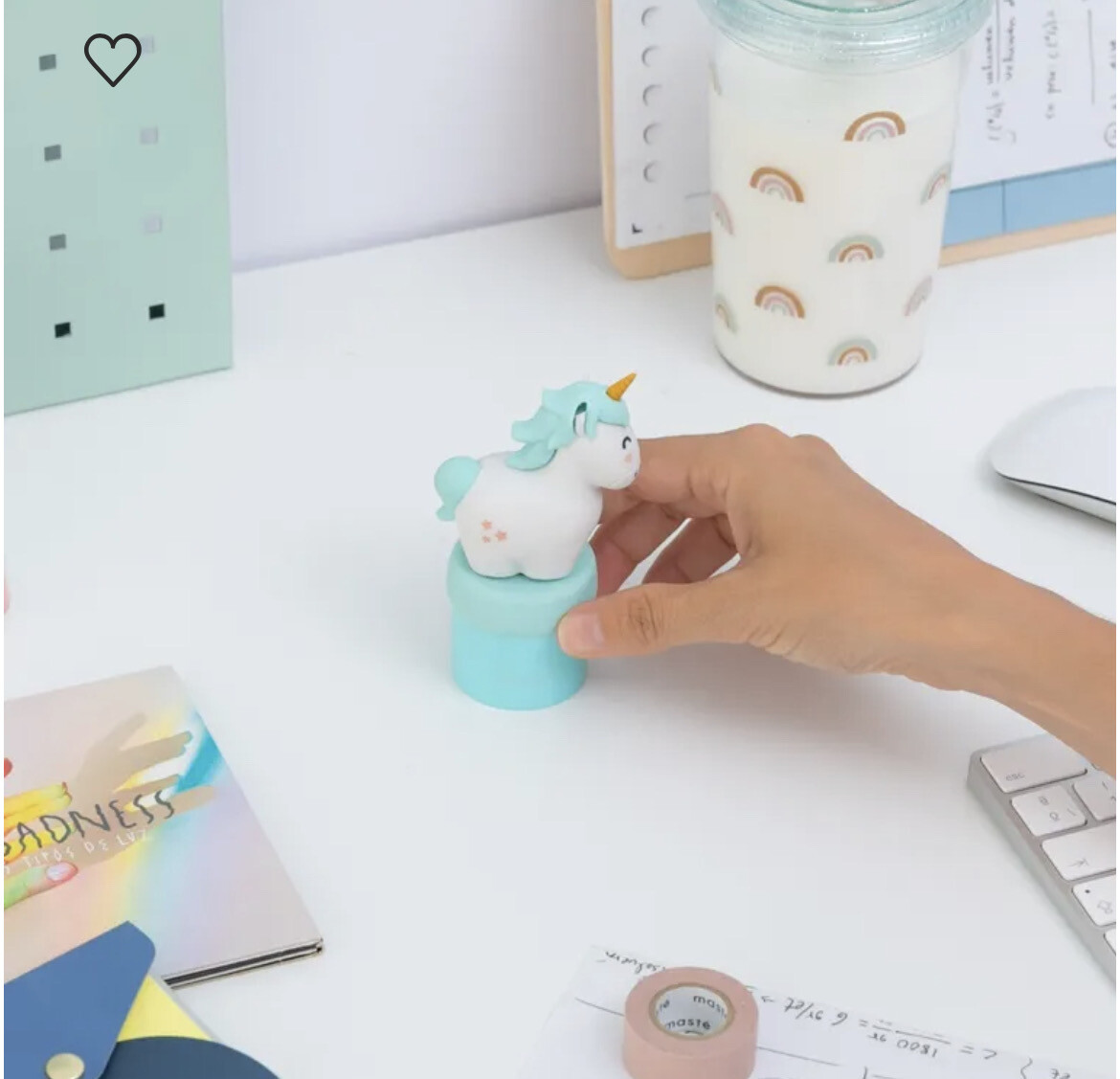 Temperamatite + gomma - Mr Wonderful Unicorno