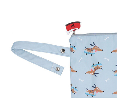 Sacca con gancio impermeabile cane skate
