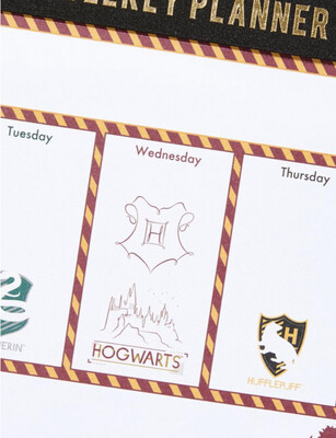 Planner da scrivania Harry Potter