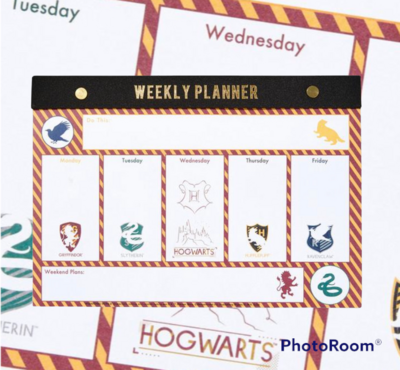Planner da scrivania Harry Potter