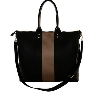 Borsa a spalla portapc Office Camomilla nera 56235