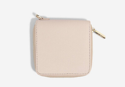 Portagioie con zip  compatto rosa Stackers art. 75759