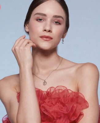 Collana Mad Tea del Piccolo Principe "Una rosa tra le stelle" PPC022