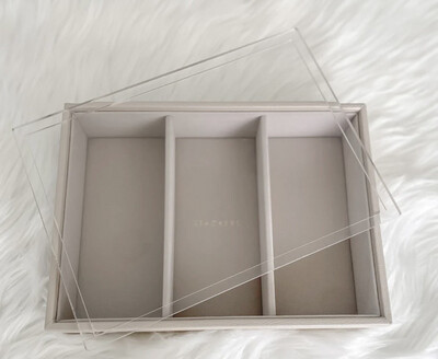 Coperchio in plexiglass per vassoi Classic Stackers cod. 74394