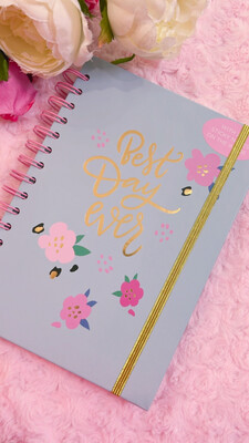 Quaderno A5 spirale best Day ever con note adesive