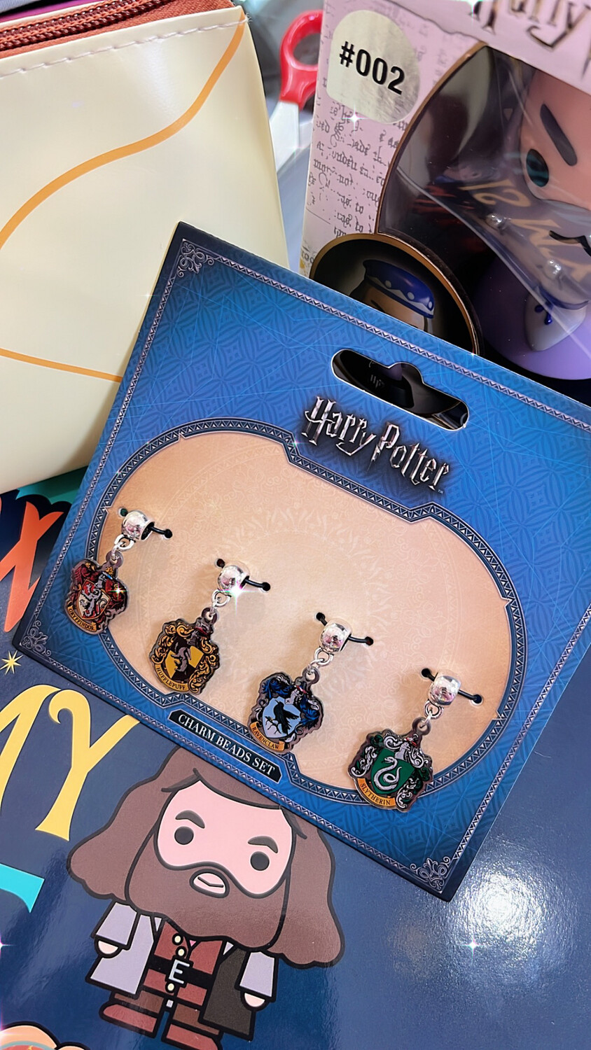 Set 4 ciondoli Harry Potter serie 3