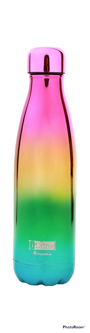 Bottiglia termica metallic rainbow